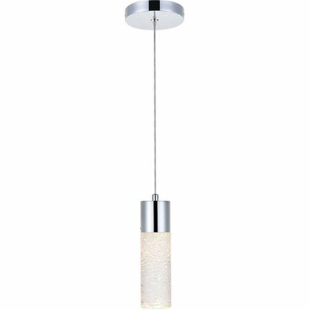 LIGHTING BUSINESS Constellation 1 Light Chrome LED Ceiling Pendant LI2943818